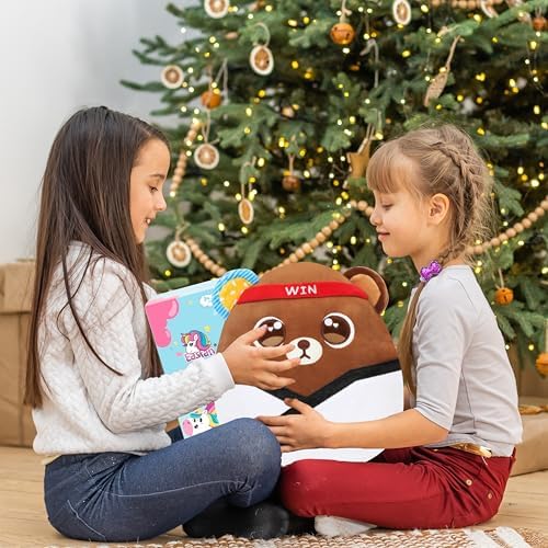 Easfan 12 Playful Taekwondo Bear Plush Pillow Perfect for Kids