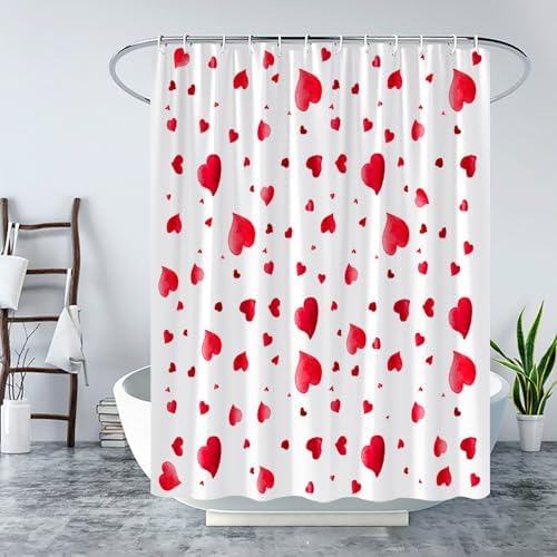 Valentines Day Shower curtain