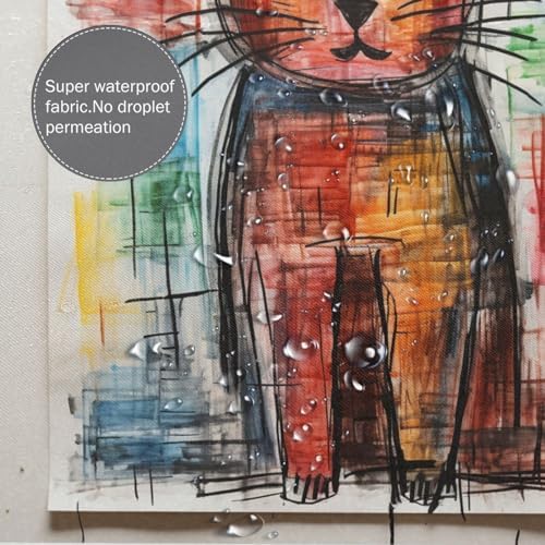 12 Piece Creative Crayon-Inspired Bathroom Shower Curtain Set for Home