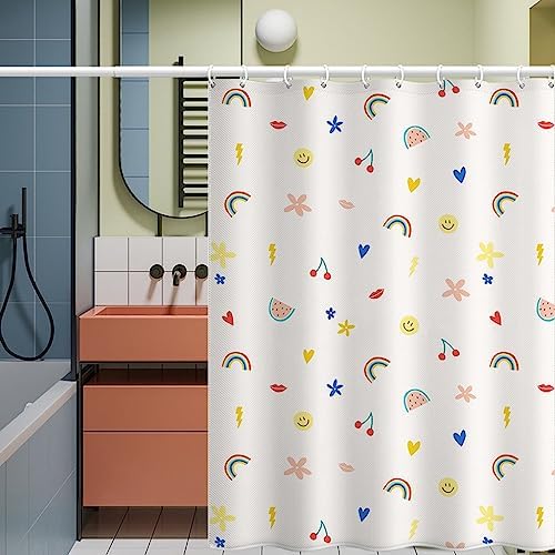 MACIUM Fruit Print shower curtain
