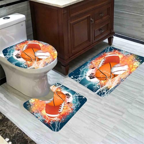 BasketballObservable Shower Curtain Set