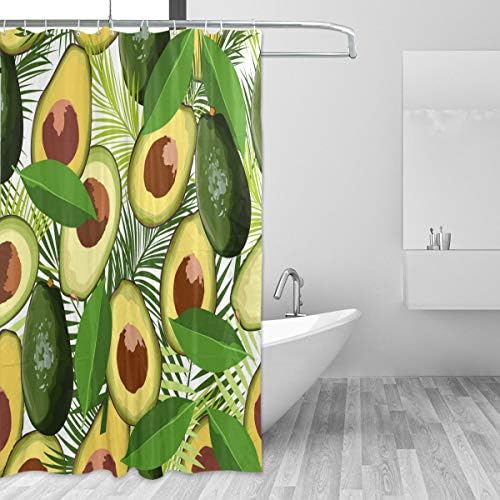 Srainy Day fun 72x72 inch tropical shower curtain for home