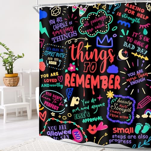 Cinbloo Kids Funny Functional Shower Curtain