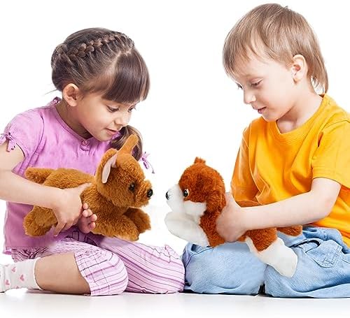 Skylety 3 Pcs Plush Dog Pillow Toy Set