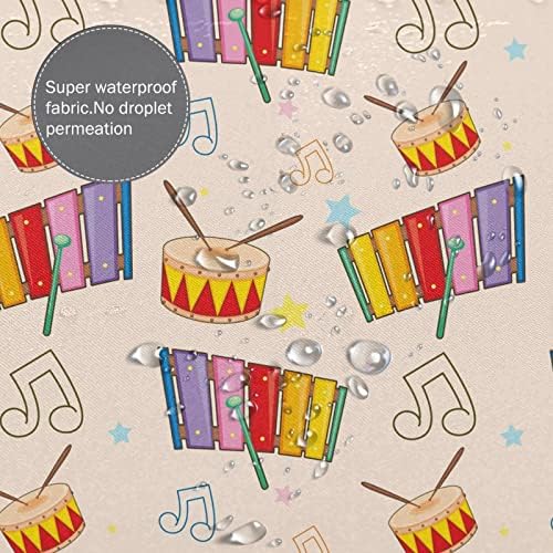 Shower Curtain 72x72 Inches with Hooks