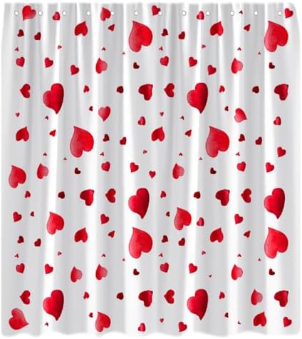 Valentines Day Shower curtain