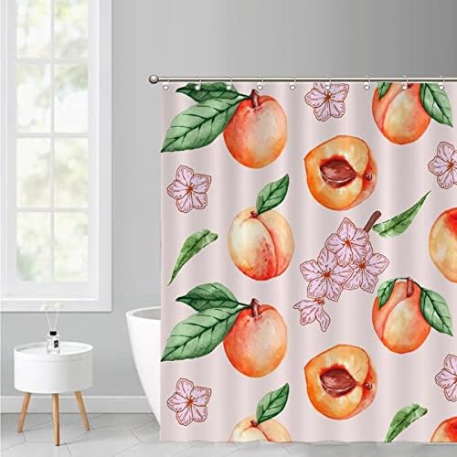 Perfectly Pondered Cute Fruit Shower Curtain