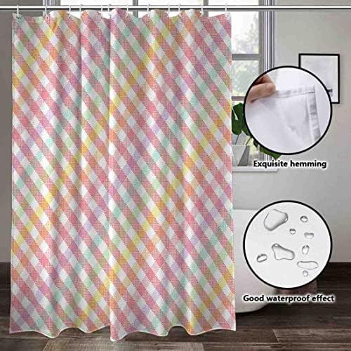 Waterproof Decorative Shower Curtain Set