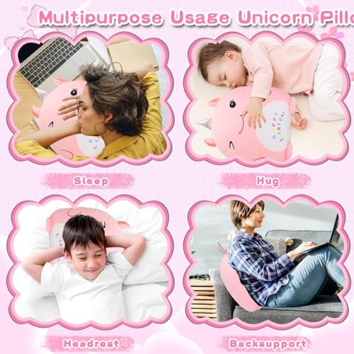 16 Unicorn Plush Pillow for Girls