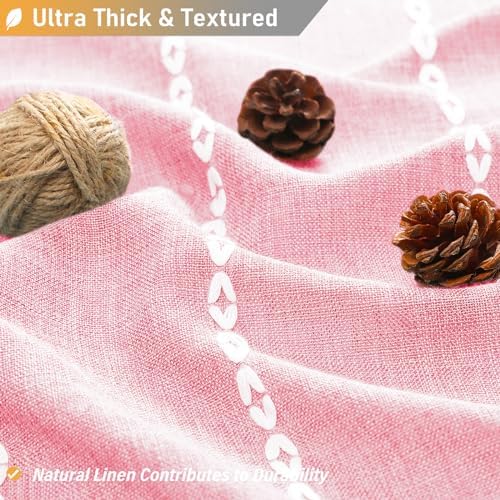 96-Inch Boho Farmhouse shower curtain with tassel water-resistant for home