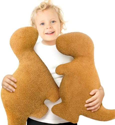 Dino Nugget Pillow Plush Funny Birthday Gift Set