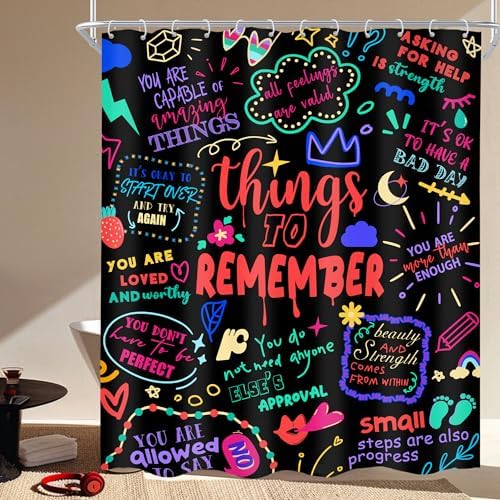 Cinbloo Kids Funny Functional Shower Curtain