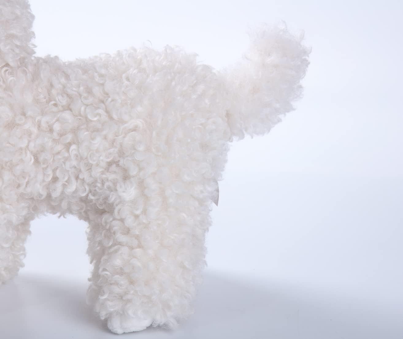 CU-MATE Poodle Plushie Realistic Dog Stuffed Animal
