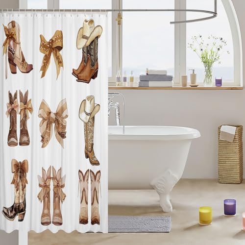 Bath Time Made Fun The Bowknot Shower Curtain