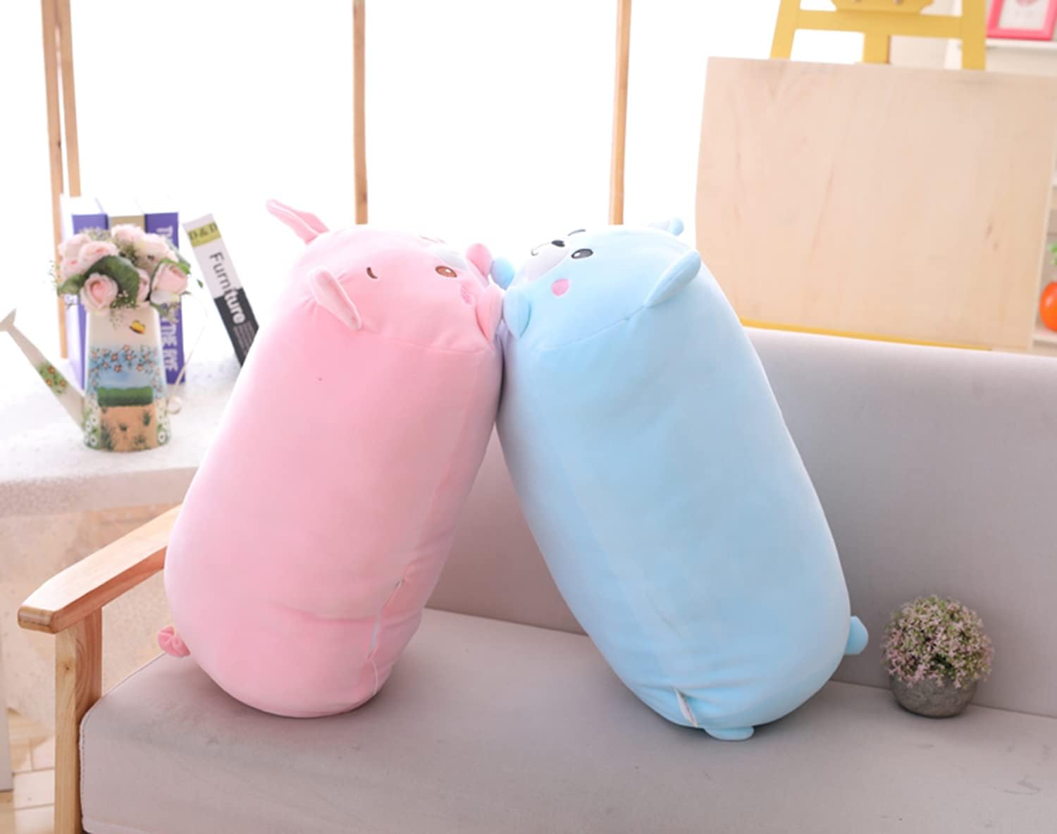 COSGOO Cute Plush Bear Pillow
