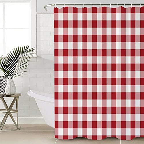 TocaHome Farmhouse Shower Curtain Set with Hooks
