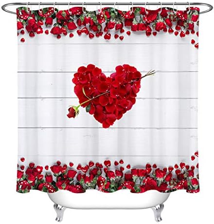 LB Red Rose Flower 72x72-Inch