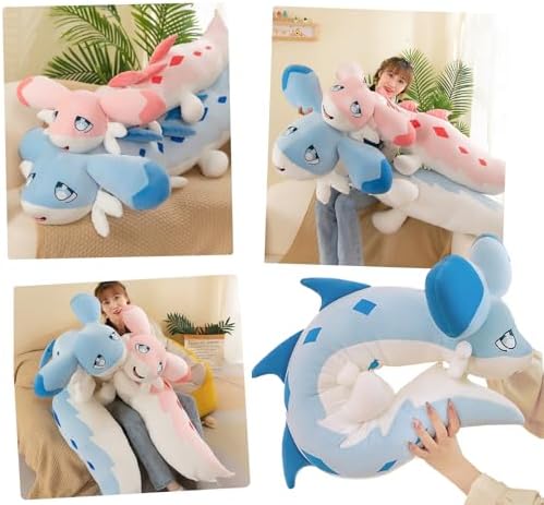 Long Dragon Plush Body Pillow Stuffed Animal for Beds Soft and Cozy