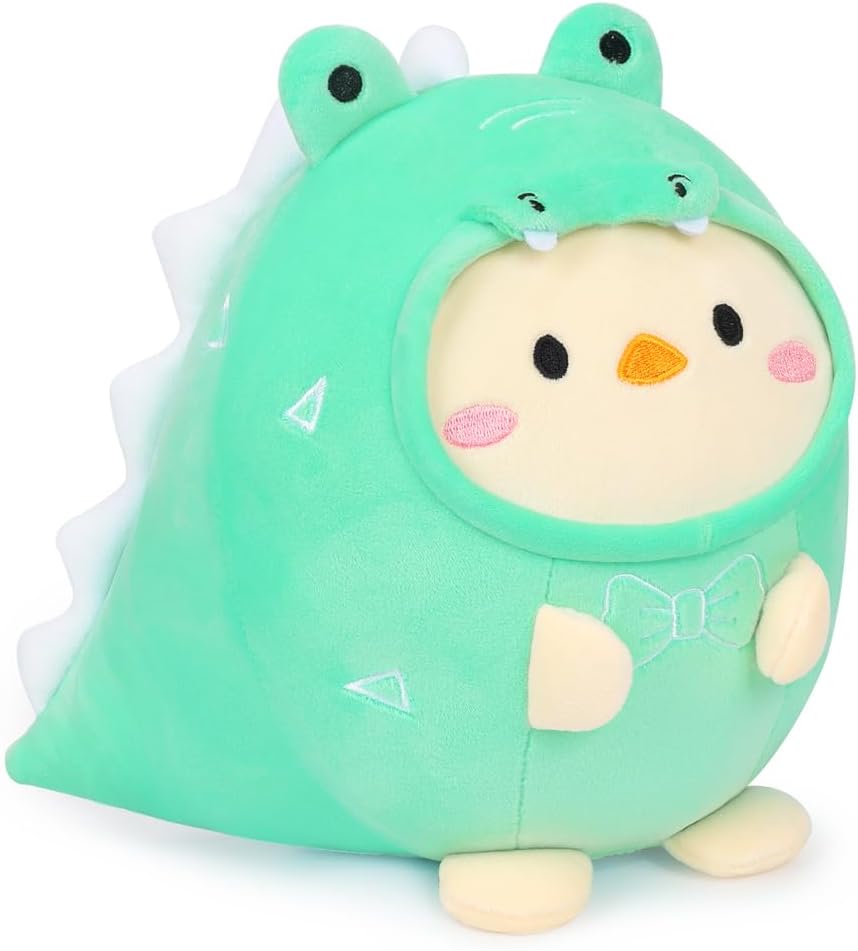 Cute Plush Crocodile Chicken Pillow Stuffed Animal