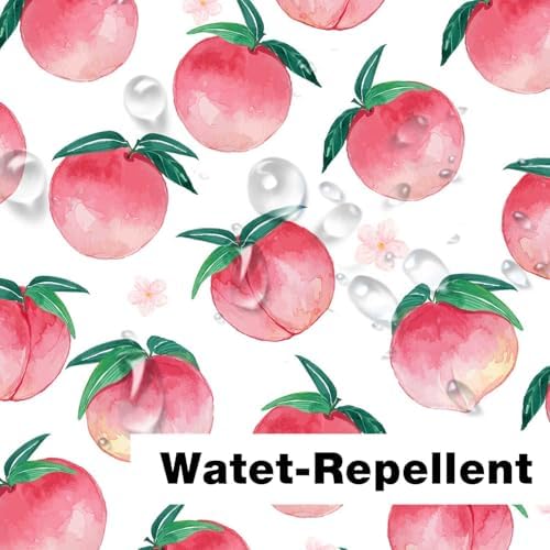 Cute Peachy shower curtains for bathroom decor