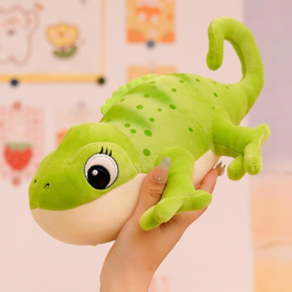 OUKEYI 118 Inch Lizard Plush Pillow - Cute Chameleon Stuffed Toy