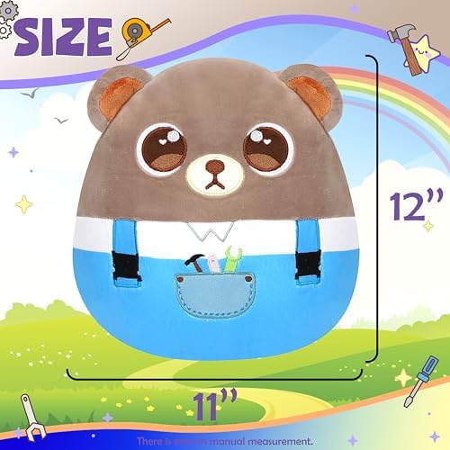 Hopearl Bear Repairman Plush Toy
