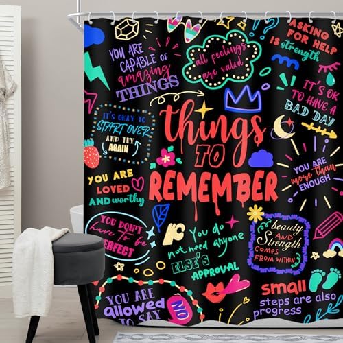 Cinbloo Kids Funny Functional Shower Curtain