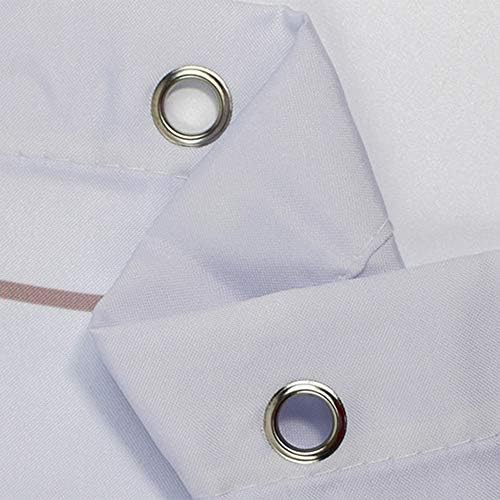 Wondertify Flash Flared Edge Waterproof Durable Shower Curtain for Home Bathroom