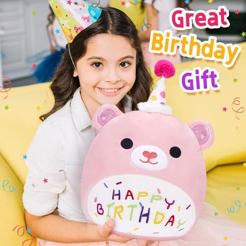 Sweet 14 Teddy Bear Plush Pillow for Kids