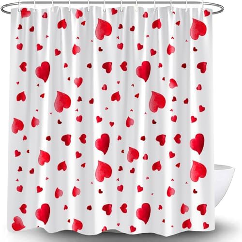 Valentines Day Shower curtain