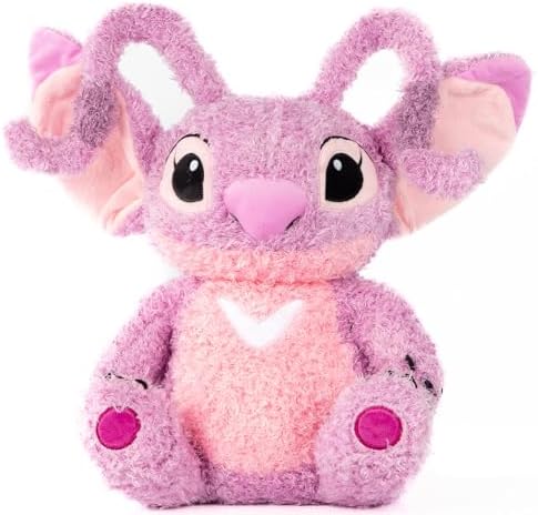 Jay Franco Weighted Angel Plush Pillow - 25 lbs 15 Inches Pink