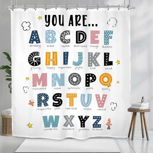 Learning the Alphabet in the Bathroom