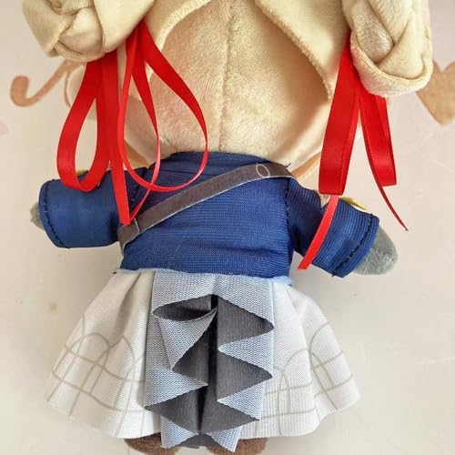 Violet Girl Red Hair Plush Doll Soft Stuffed Animal