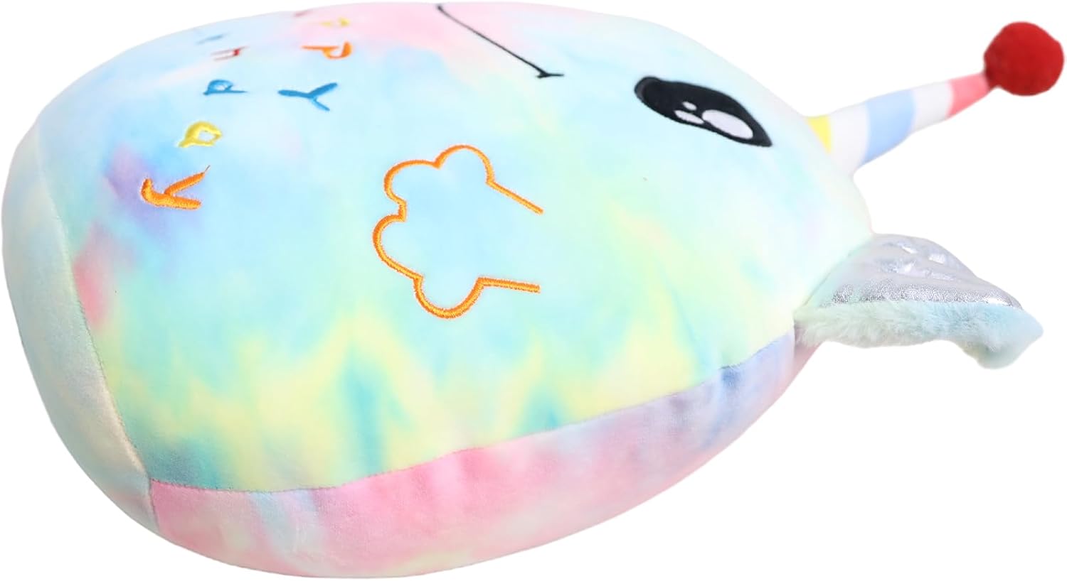 16-inch Plush Rainbow Axolotl Stuffed Animal Pillow for Kids and Adults
