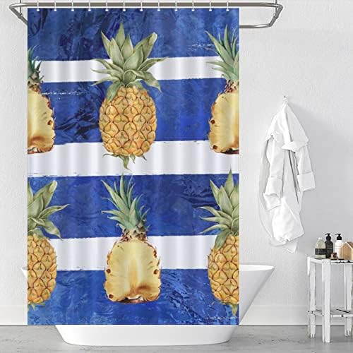 Fruitful Summer Bath curtain with 12 Hooks