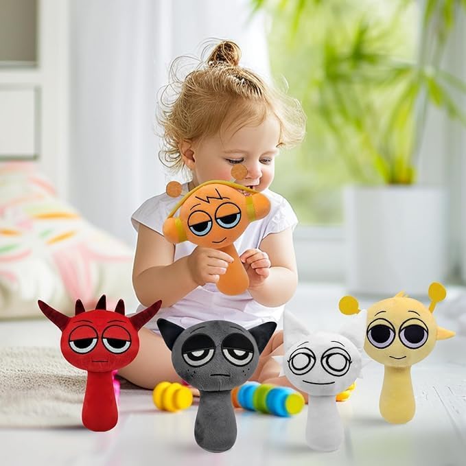 Simon Tamu Music Game Plush Throw Pillow for Home