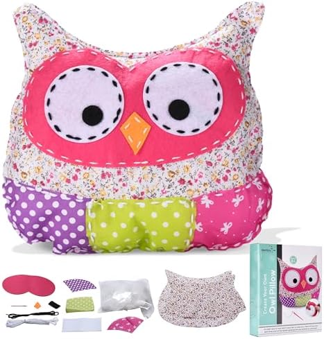 Neliblu Amazaque Owl Plush Pillow - Soft Cuddly Toy Pillow