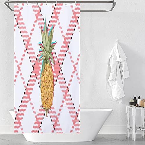 Sweet Natural Food Shower Curtain with 12 Hooks 36x72 Inch
