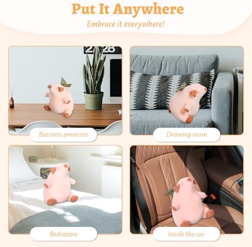 Roqei Kawaii Pig Plush Pillow 13