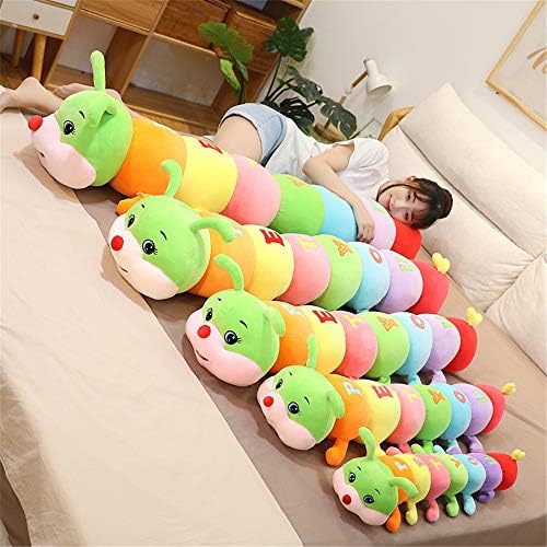 Big Hugging Caterpillar Pillow Multicolor Plush Toy