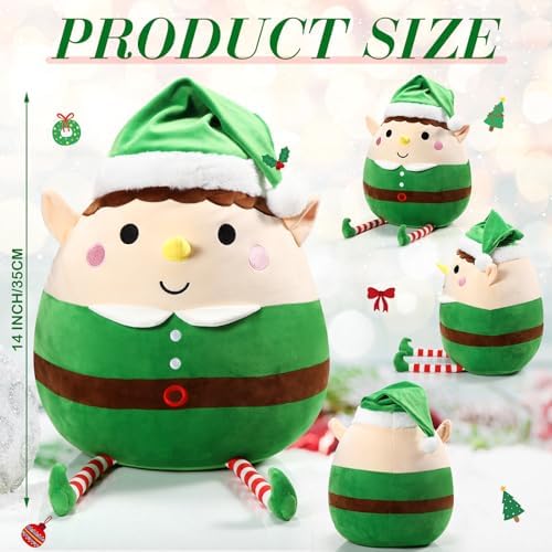 14 Green Plush Pillow