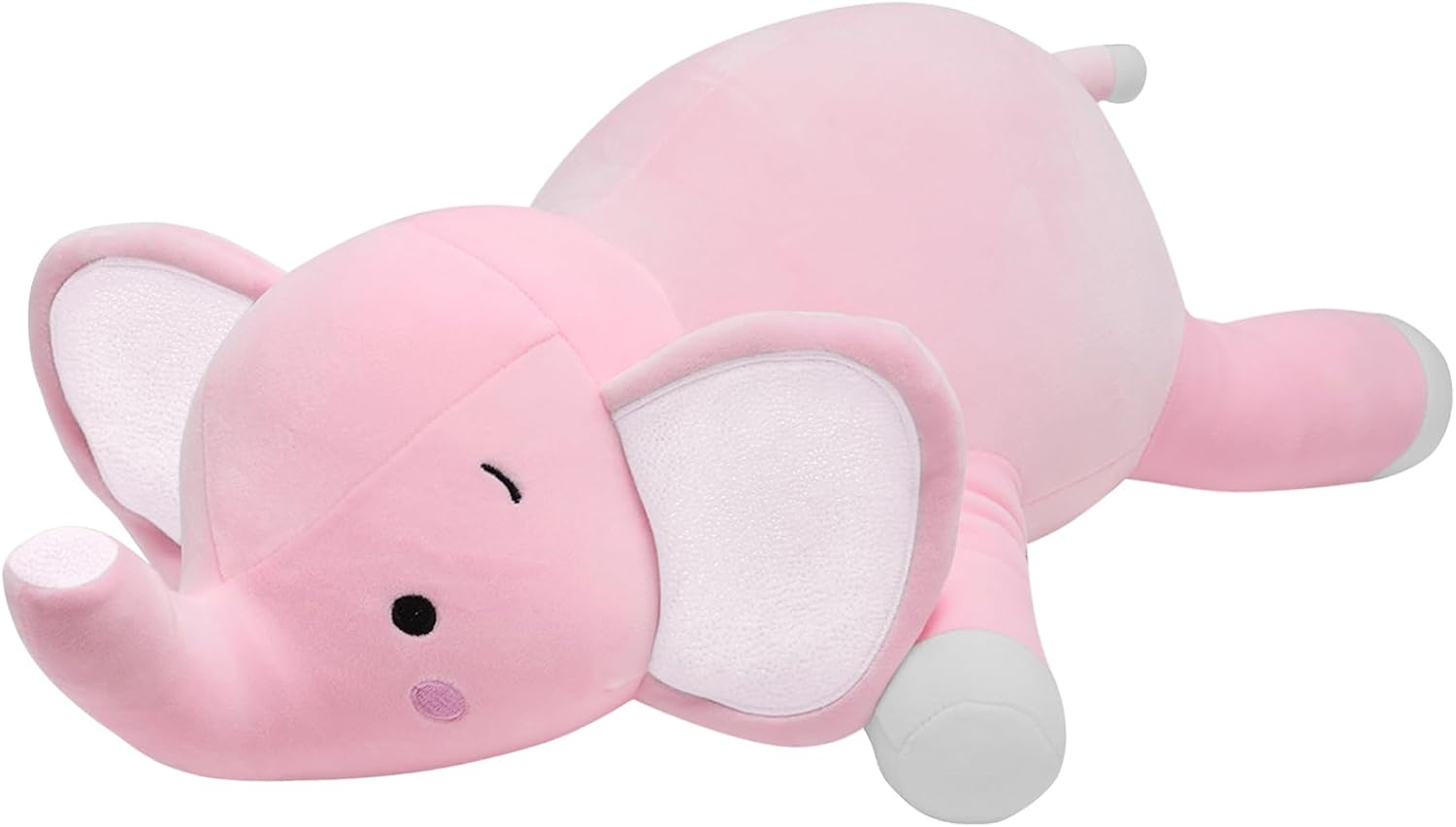 Weighted Elephant Plush Hugging Pillow for Kids