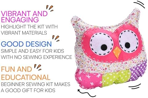 Neliblu Amazaque Owl Plush Pillow - Soft Cuddly Toy Pillow