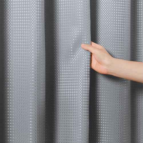 Naturoom Grey White Shower Curtain