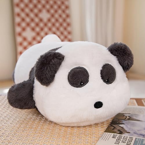 CASAGOOD11 Inch Long Sleeping Panda Hugging Pillow