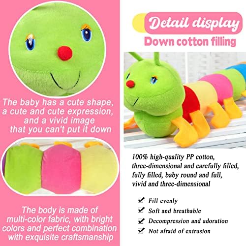 Adorable Giant Caterpillar Stuffed Animal