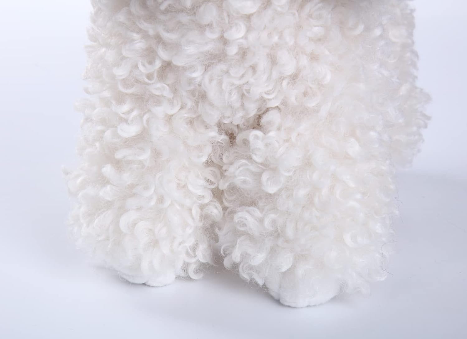 CU-MATE Poodle Plushie Realistic Dog Stuffed Animal