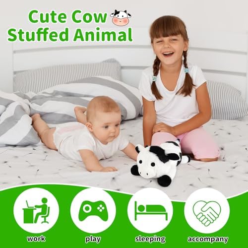 Leokawin Weighted Cow Stuffed Animal