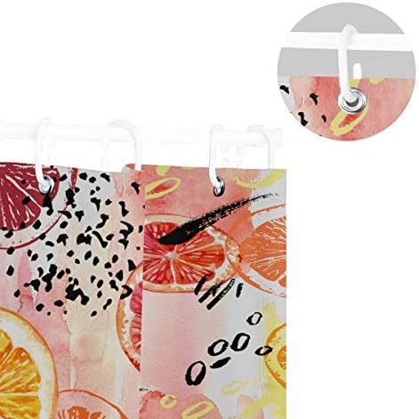 Vibrant 72x72-inch shower curtain
