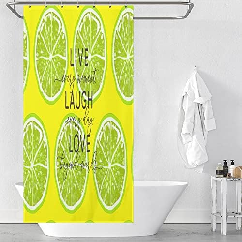 Sweet Natural Shower Curtain for Bathrooms